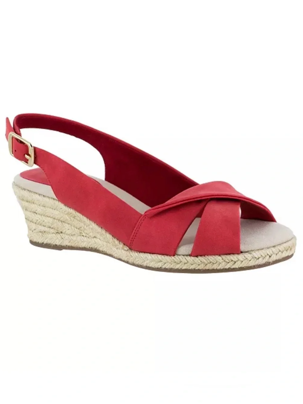 New Easy Street Maureen Espadrille Slingback Sandals